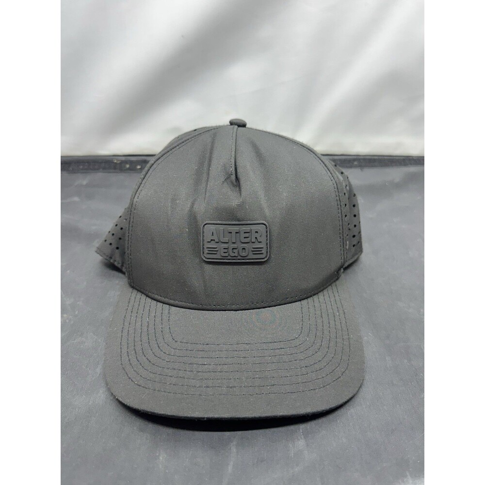 Alter Ego Coaster Hat Cap Snap Back Mens One Size Black Ambassador Trucker